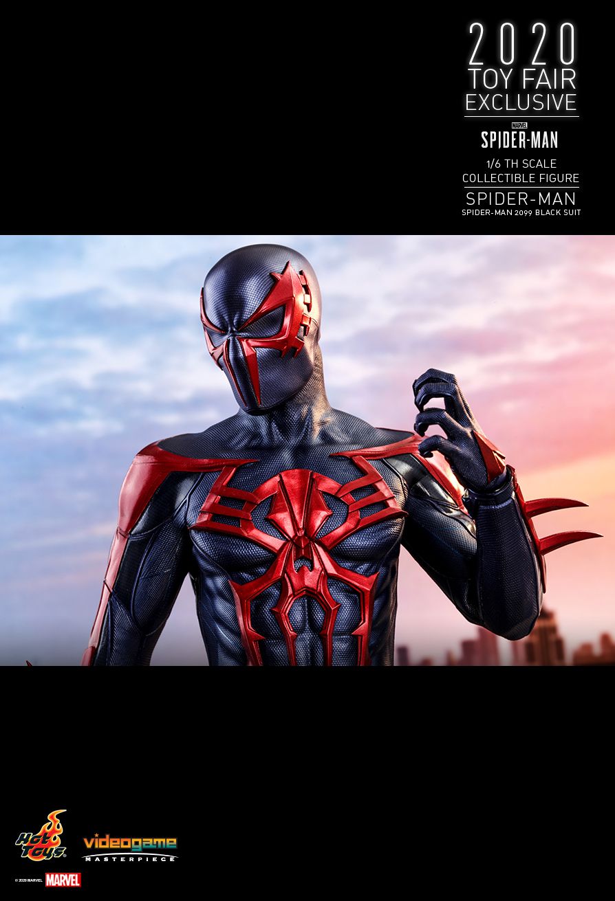 MARVEL'S SPIDER-MAN SPIDER-MAN (SPIDER-MAN 2099 BLACK SUIT) 1/6TH SCALE  COLLECTIBLE FIGURE - Toragon HE