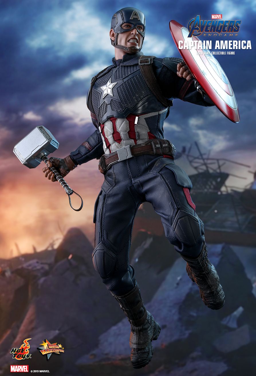 captain america hot toys end game